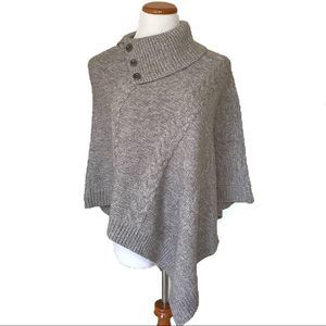 KAREN SCOTT Envelope-Neck Poncho